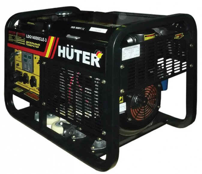 Дизельный генератор Huter LDG14000CLE-3