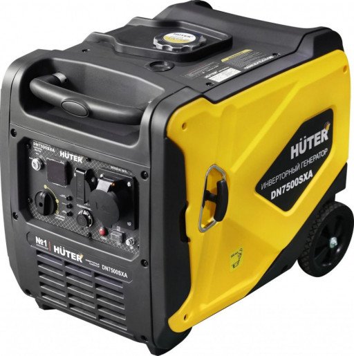 Генератор инверторный Huter DN7500SXA (электростартер)